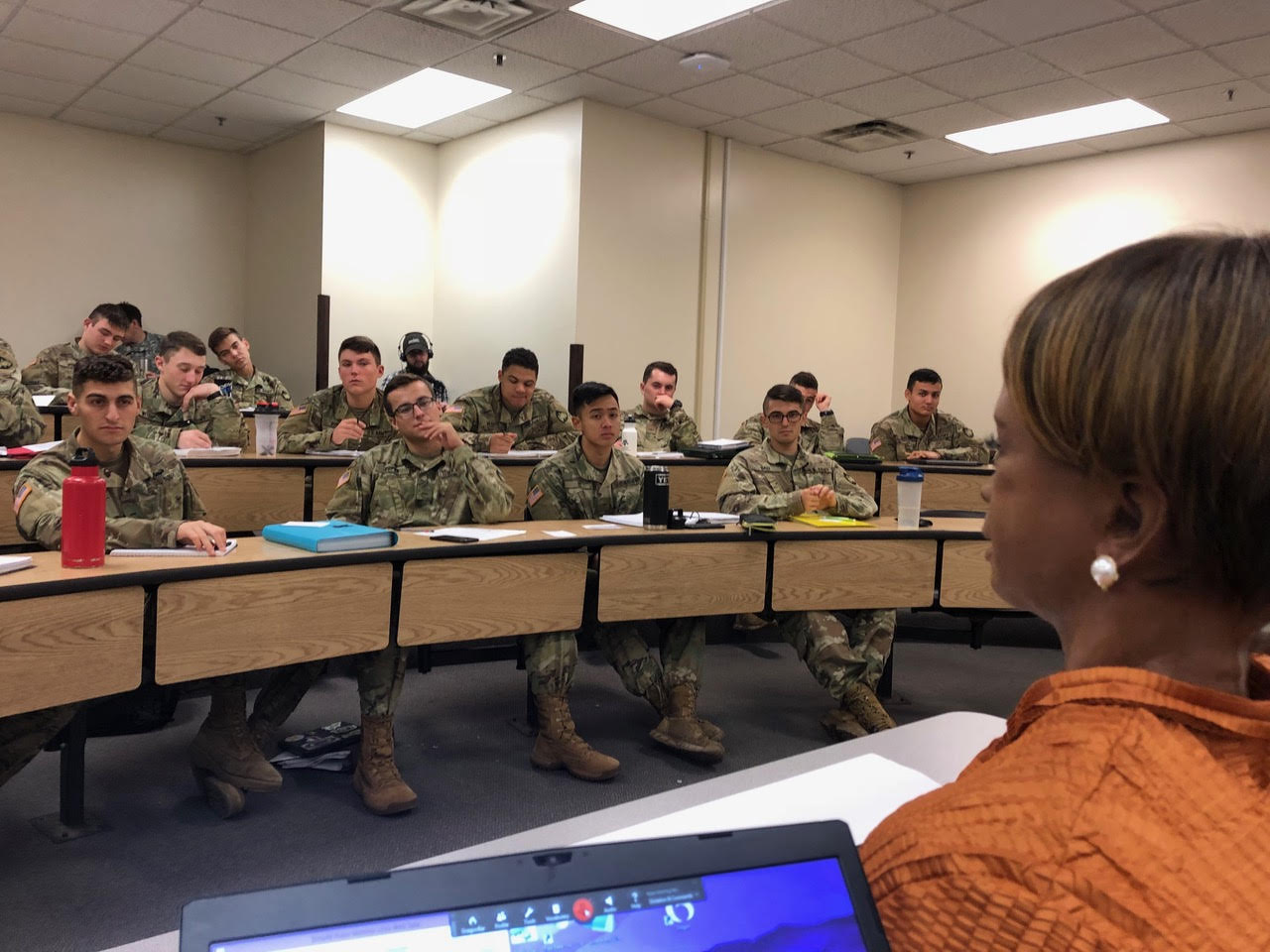 Bina48 lectures at West Point Military Academy